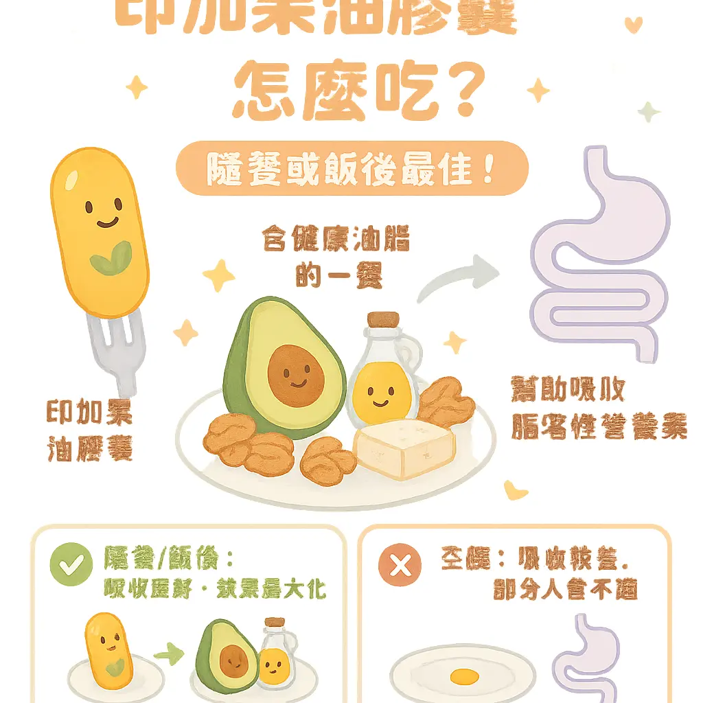 印加果油膠囊怎麼吃 - 不飽和脂肪酸