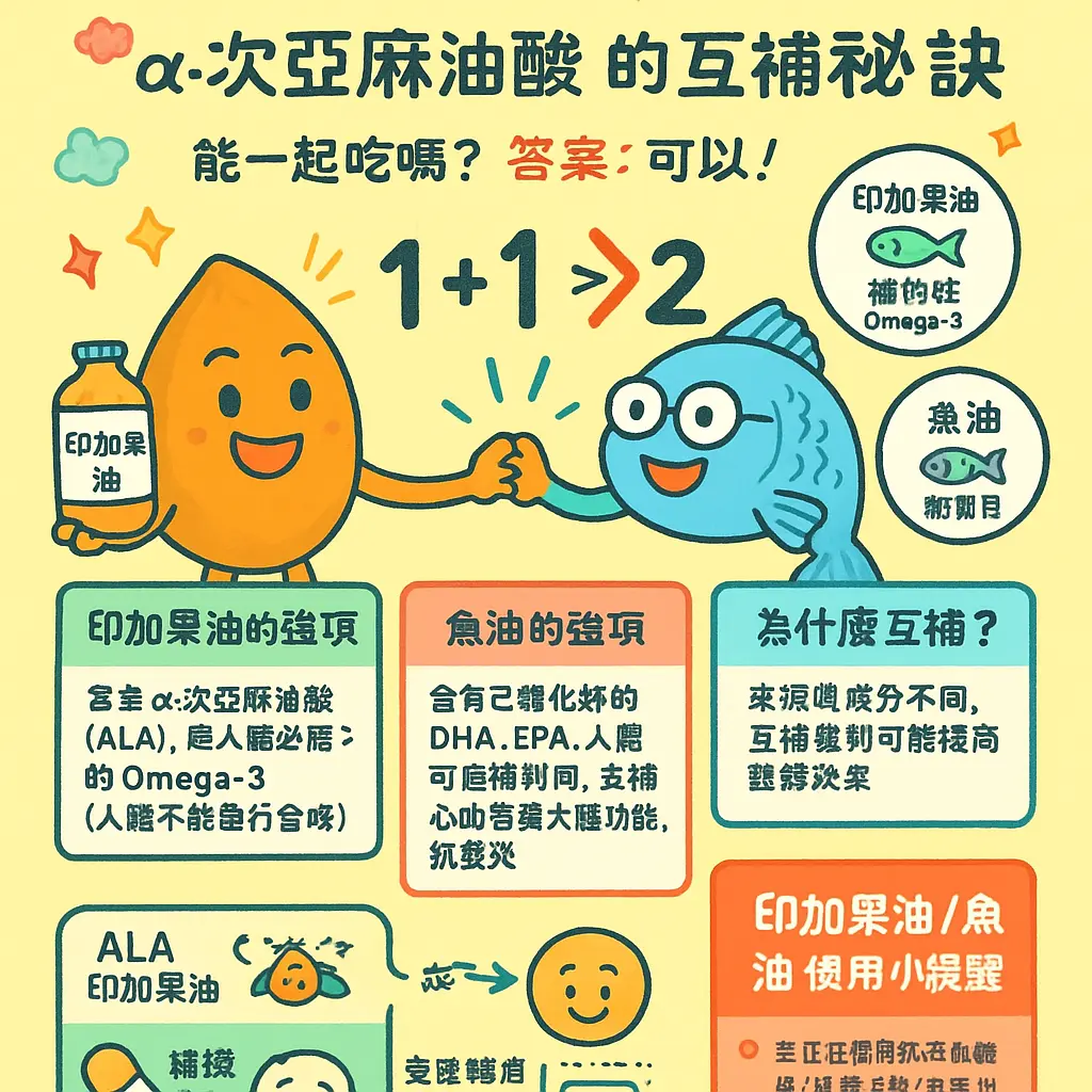 印加果油禁忌 - 次亞麻油酸