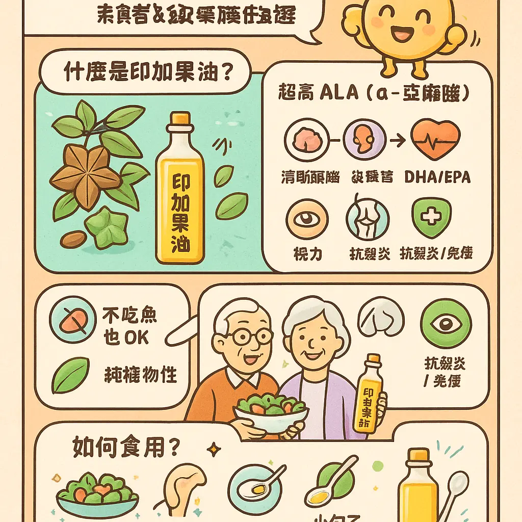 印加果油的功效 - 素食者